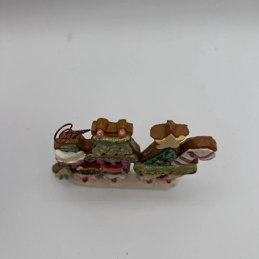 Vintage Kurt‎ S Adler Gingerbread Express Figurine Train 4.5